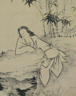 Guan-yin, Attributed to Ke Jiu-si (1312-1365), Yuan Dynasty