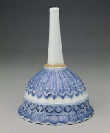 Funnel with underglazed-blue decoration of lotus petals