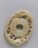 Jade bi disc with chi dragon