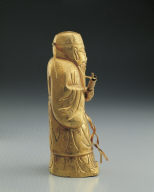 Gold sculpture of The Eight Immortals: Zhang Guo-lao