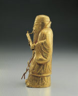 Gold sculpture of The Eight Immortals: Zhang Guo-lao
