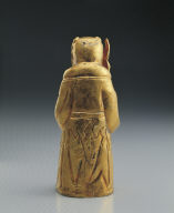 Gold sculpture of The Eight Immortals: Zhong Li-quan