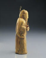 Gold sculpture of The Eight Immortals: Cao Guo-jiu