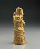 Gold sculpture of The Eight Immortals: Lu Dong-bing