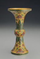 Champleve Gu with lotus-spray decoration (1)