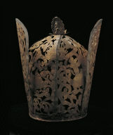 Gilt silver crown