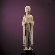 Standing Buddhist Monk