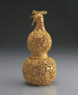 Gold gourds wth decorations of assorted auspicious motifs