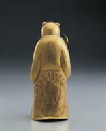 Gold sculpture of The Eight Immortals: Han Xiang-zi