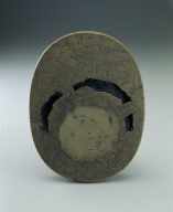 Inkstone with landscape of the Orchid Pavilion, Yao River stone