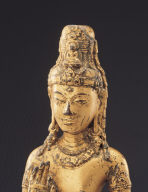 Gilt bronze statue of Guan-yin, Avalokite'svara Bodhisattva, Da-li Kingdom
