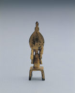 Gilt bronze standing Guan-yin