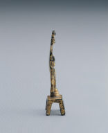 Gilt bronze standing Guan-yin