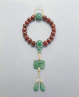 Ruby rosary-bracelet