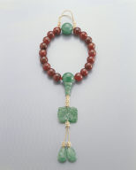 Ruby rosary-bracelet