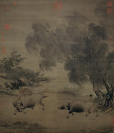 Herdboys and Buffaloes in the Rainstorm