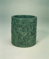 Brush-holder of Jade-stone studio
