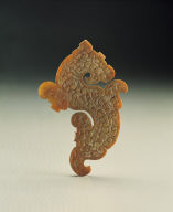 An imitation of ancient jade dragon pendant