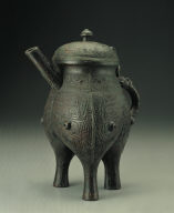 Bronze He vessel with Fu Ding inscription