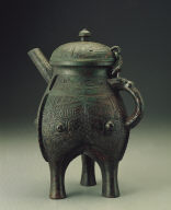 Bronze He vessel with Fu Ding inscription