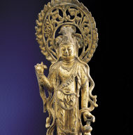 Gilt bronze Avalokitesvara Bodhisattva
