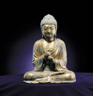 Gilt bronze Mahavairocana Buddha