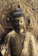 Gilt bronze Sakyamuni Buddha