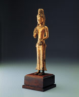 Gilt bronze statue of Guan-yin, Avalokite'svara Bodhisattva, Da-li Kingdom
