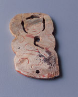 Jade pendant in the form of dancing figure