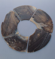 Jade circle composed of five Huang