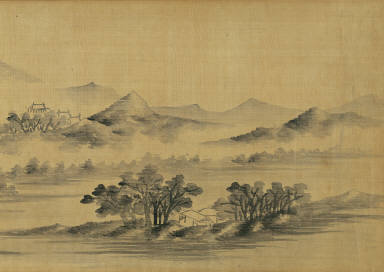 Autumn Landscape in the style of Mi Fu