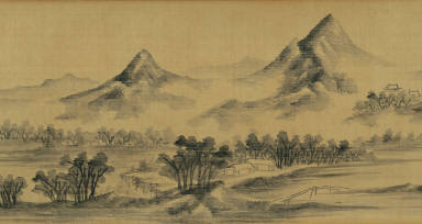 Autumn Landscape in the style of Mi Fu
