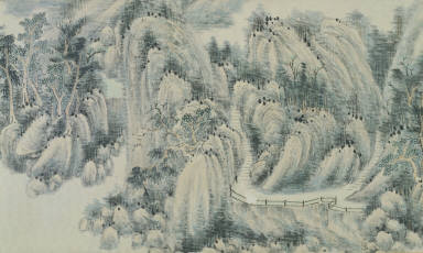 Mountains in the Clear Sky after Summer Rain