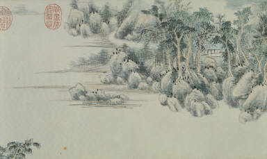 Mountains in the Clear Sky after Summer Rain