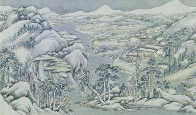 Unbounded Joy Over the Village in the Snowy Mountains