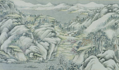 Unbounded Joy Over the Village in the Snowy Mountains