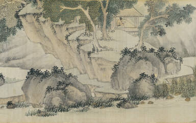 Landscape in the manner of Shen Zhou