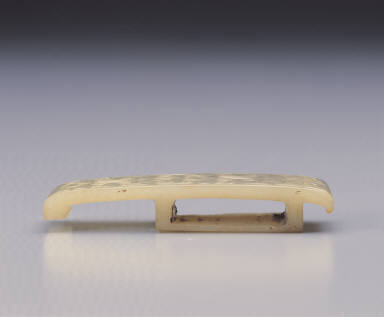 Jade scabbard buckle