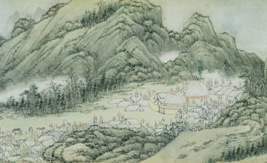 Troops Stationed in Autumn moonlight