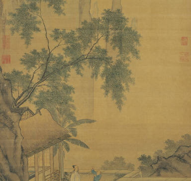 After the Line Idly Watching Children Catch Willow Flowers