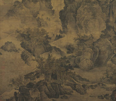 Sitting Alone by a Stream