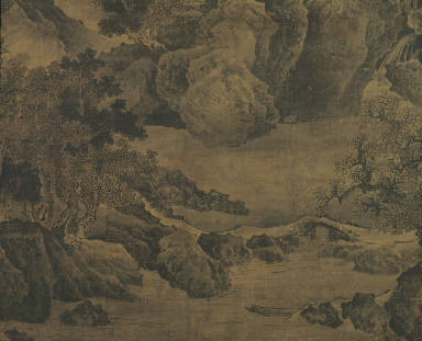 Sitting Alone by a Stream