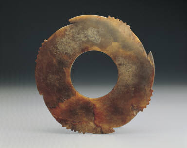 Jade serrated Bi disc