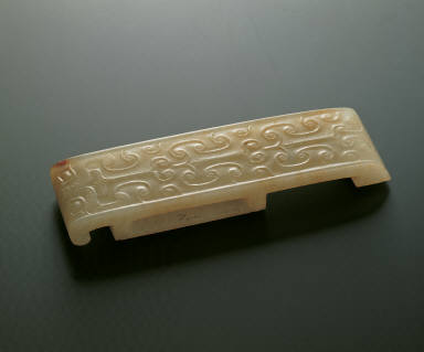 Jade scabbard buckle