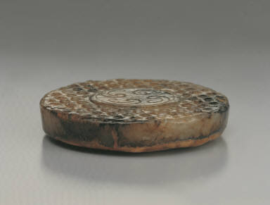 Jade pommel of a sword