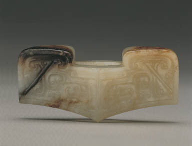 Jade guard of a sword