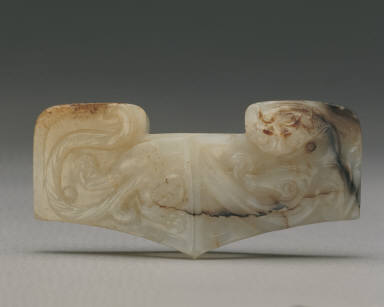 Jade guard of a sword