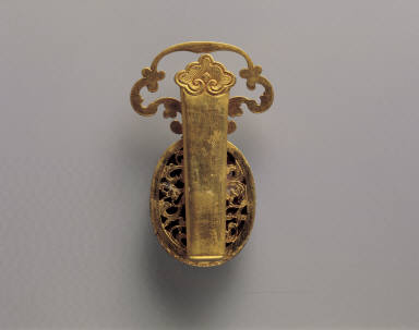 Silver belt plaque (1)