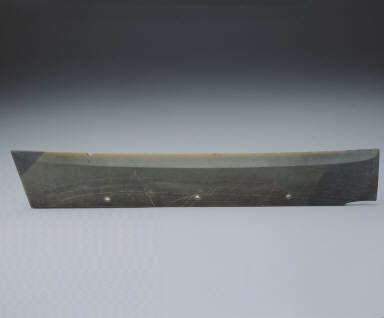 Three-holed jade knife