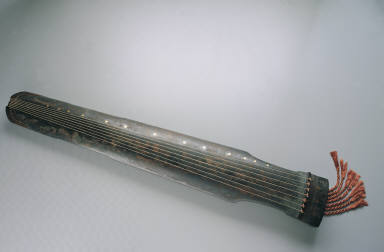 Qin, Chinese zither, with inscription attributed to Wang Hui-zhi